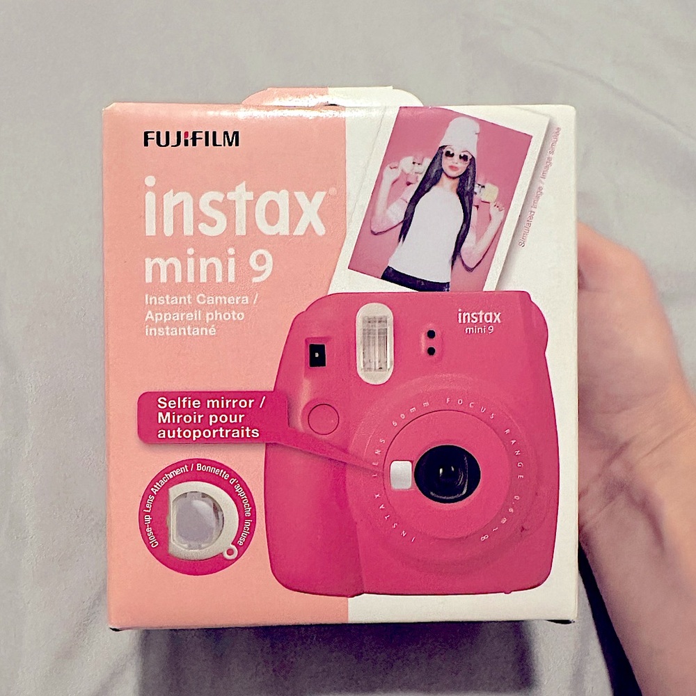 NEW Instax Mini 9 instant camera - Flamingo Pink 🦩